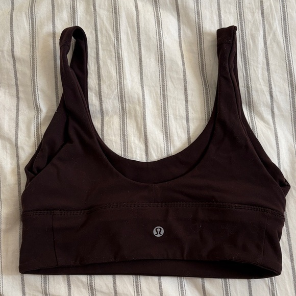 Lululemon Athletica Brown Sports Bra - Picture 2 of 3